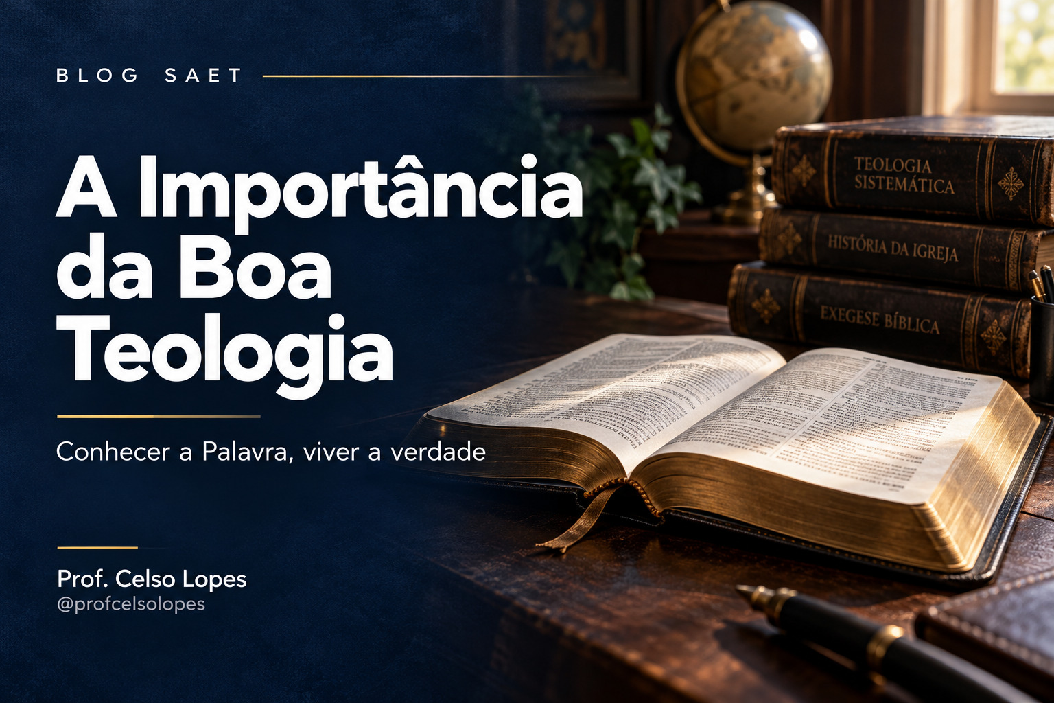 A importância da boa teologia